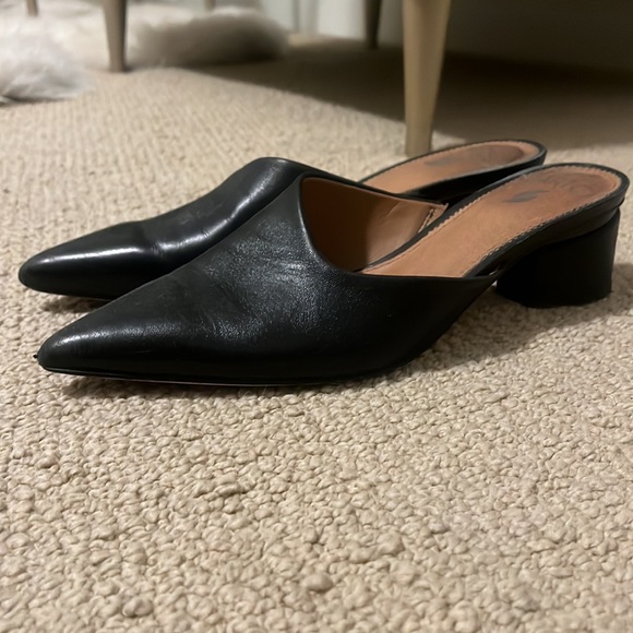Franko Sarto Visa Leather Mules - Picture 3 of 6
